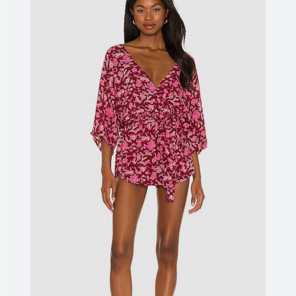 Indah Sunday Kimono Romper in Yogya size SM